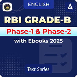 RBI Grade-B 2025 Mock Test Series